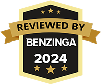 Guardian Trading Reviewed by Benzinga 2024 badge. 4.5 Stars